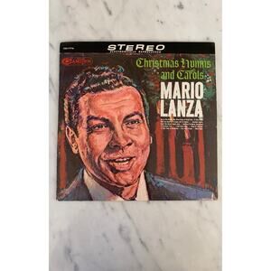 "Mario Lanza: Christmas Hymns & Carols" Vinyl Record